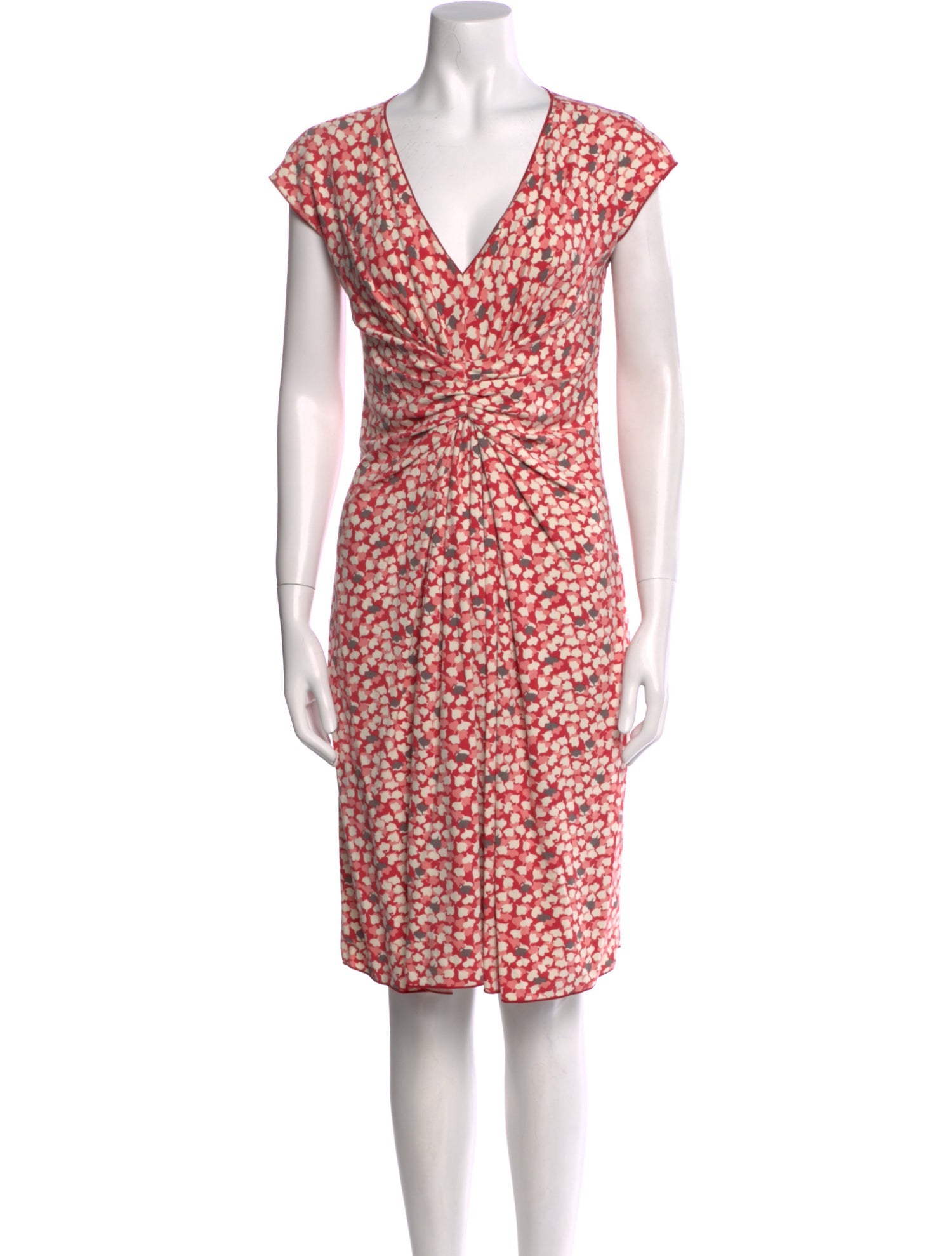 Armani Collezioni Silk Knee-Length Dress