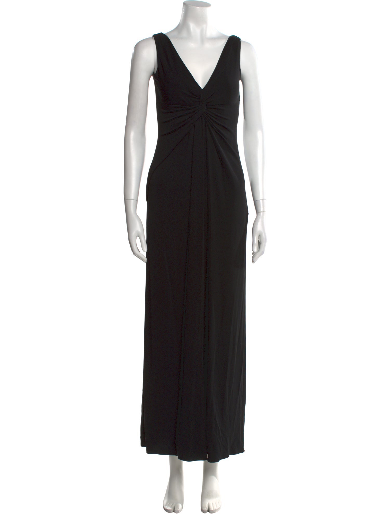 Armani Collezioni V-Neck Long Dress w/ Tags