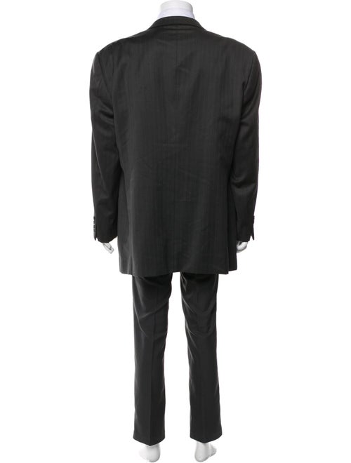 Armani Collezioni Wool Striped Blazer