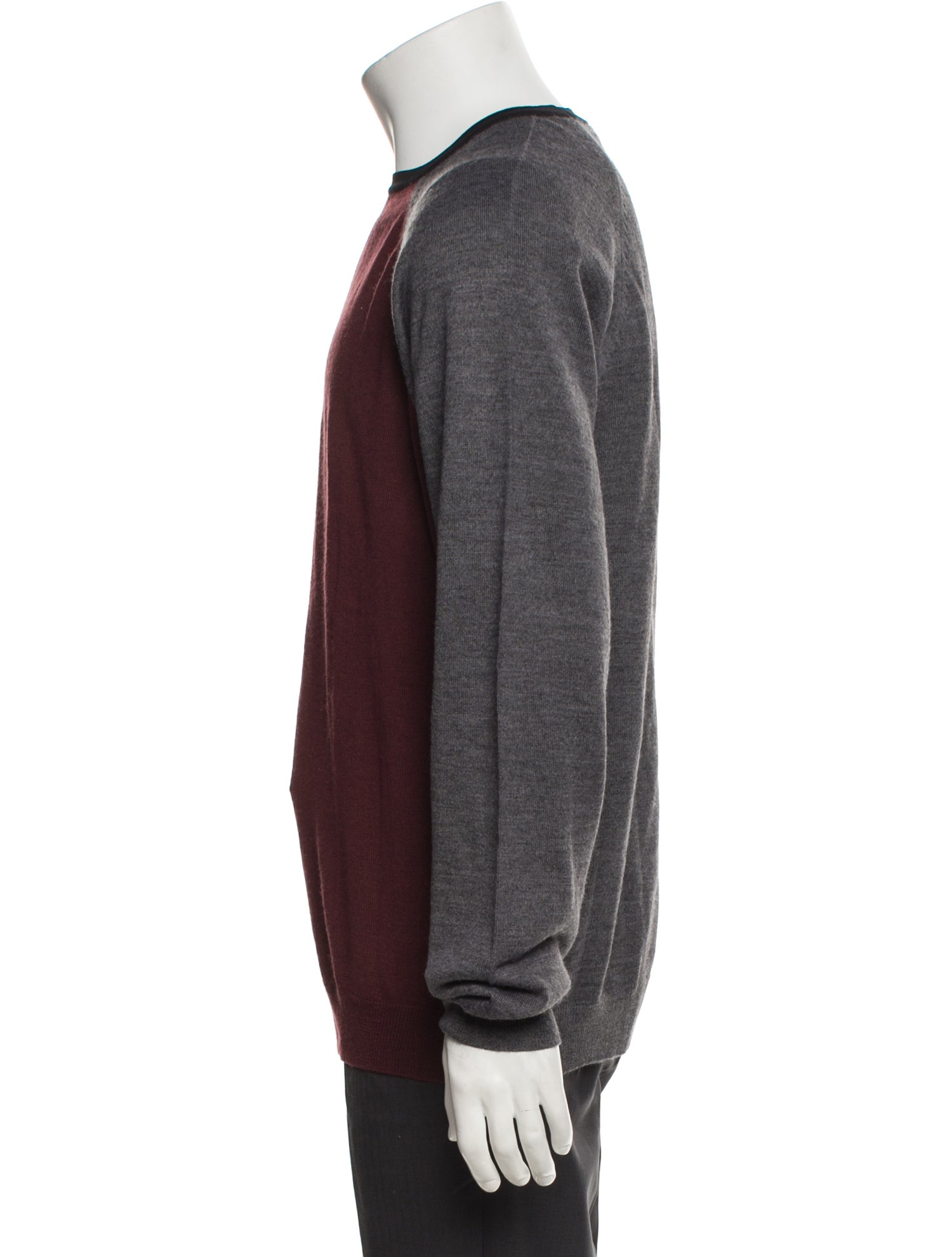 Armani Collezioni Crew Neck Long Sleeve Pullover