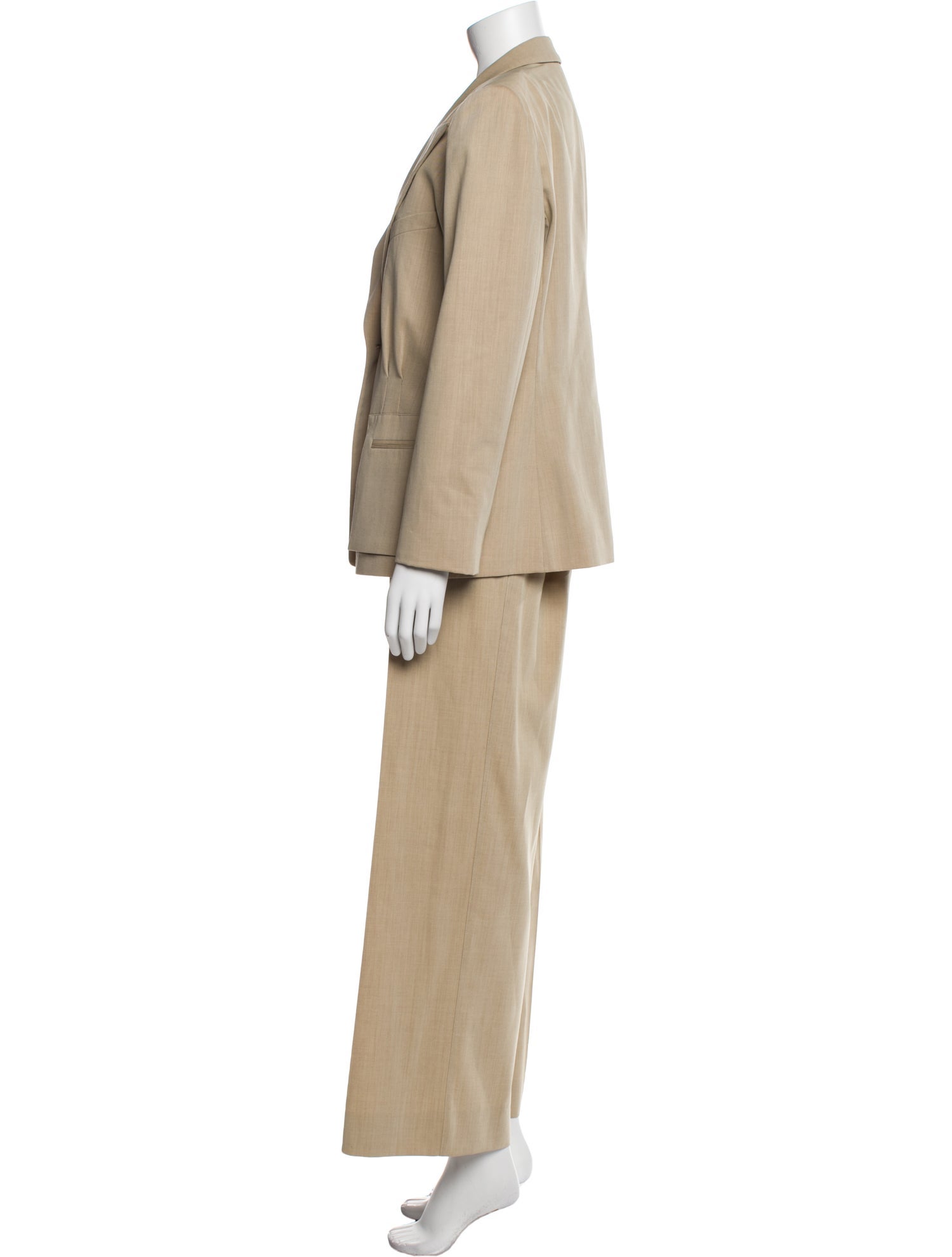 Armani Collezioni Virgin Wool Pantsuit