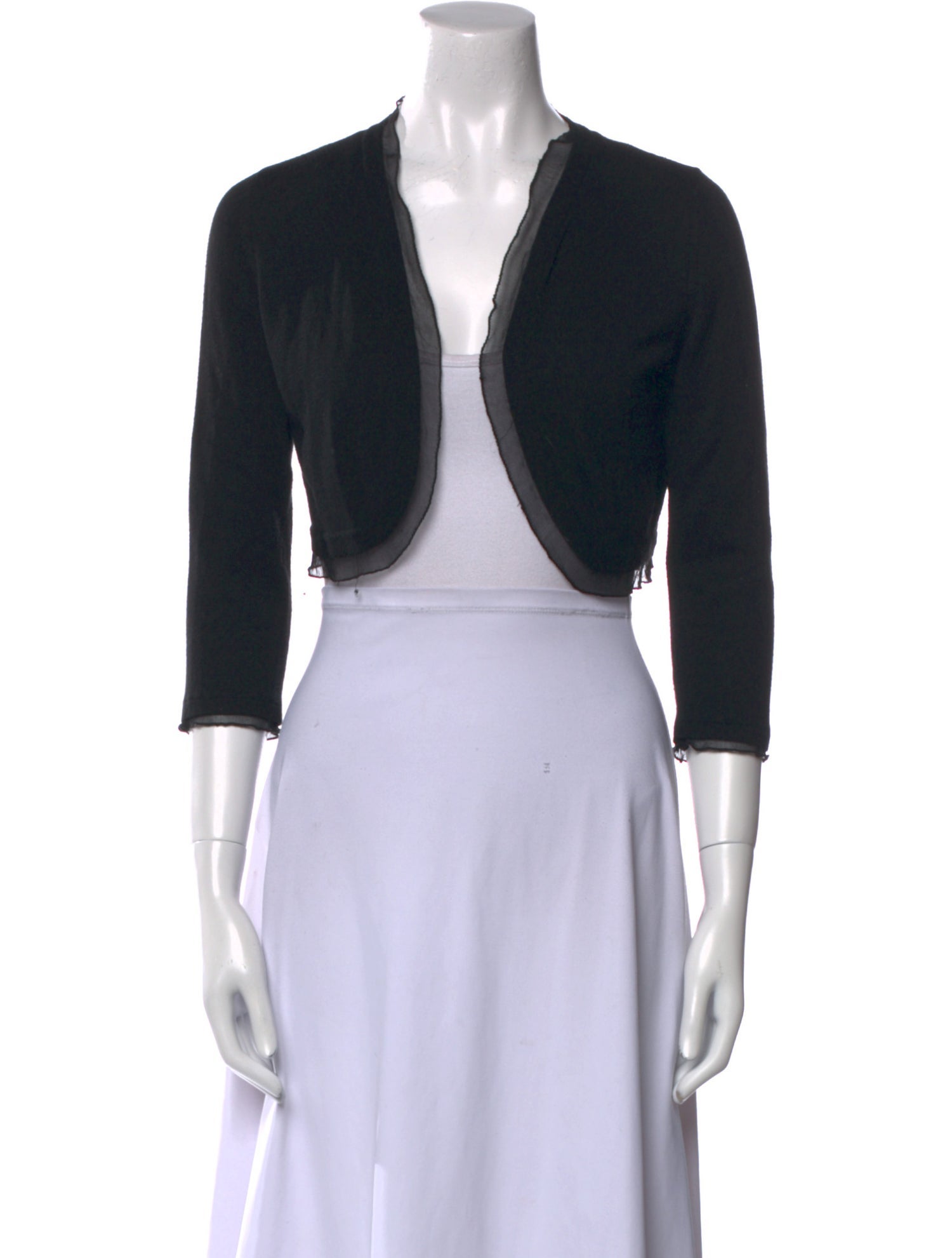 Armani Collezioni Open Front Sweater