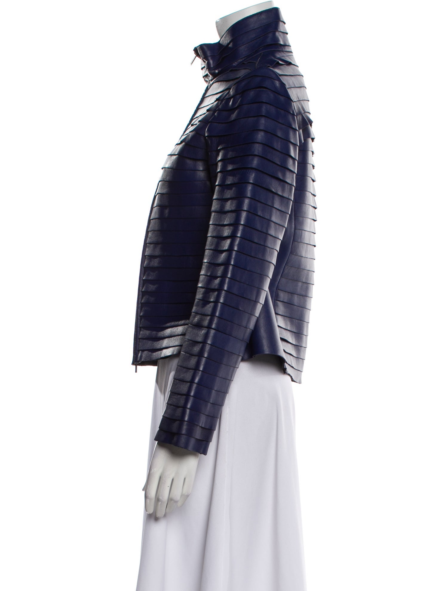 Armani Collezioni Leather Biker Jacket