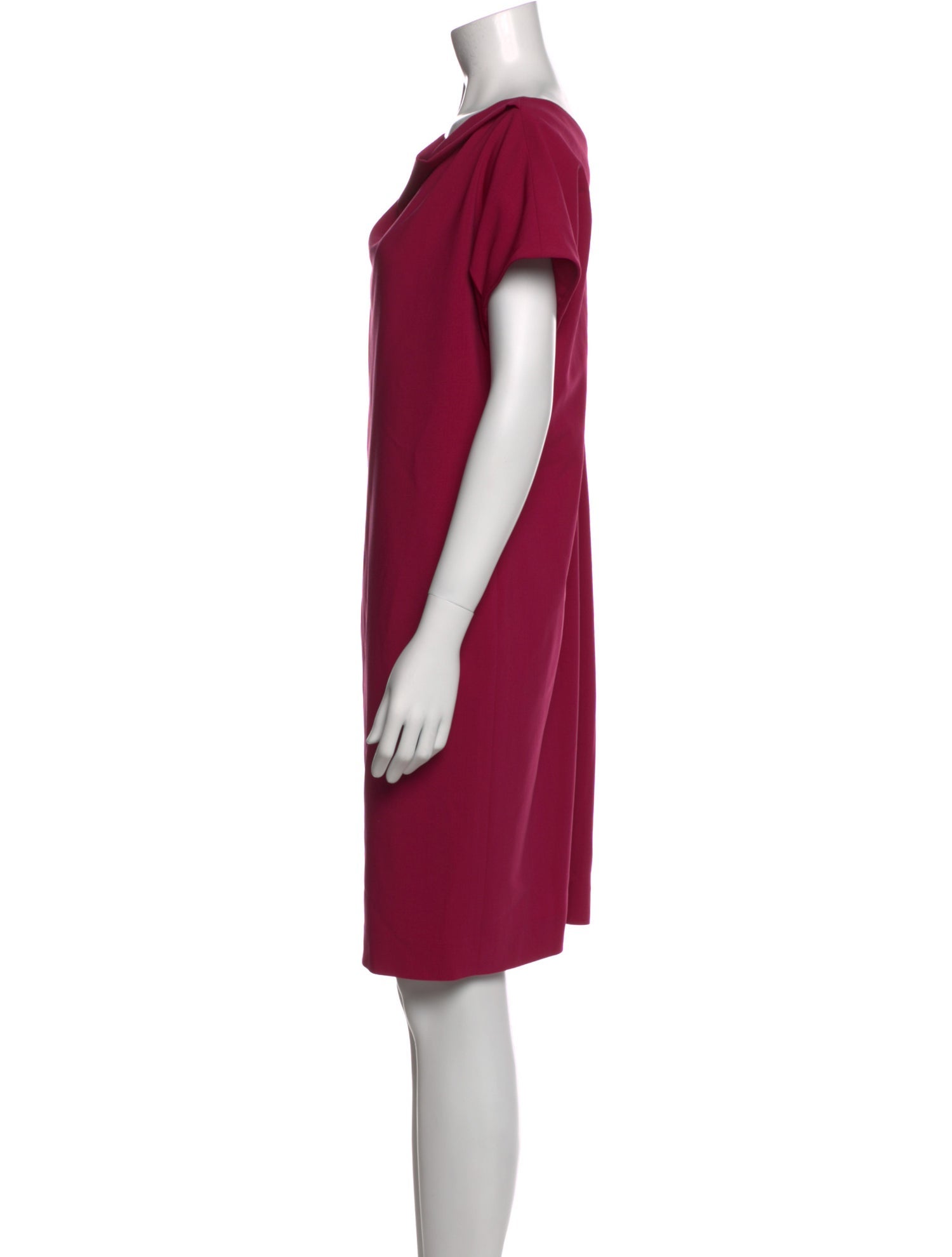 Armani Collezioni Virgin Wool Mini Dress