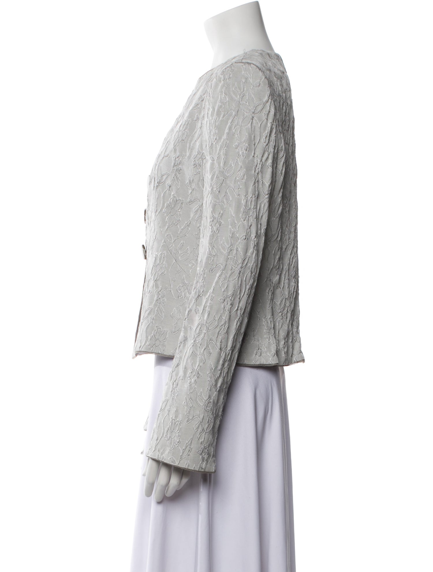 Armani Collezioni Tweed Pattern Jacket