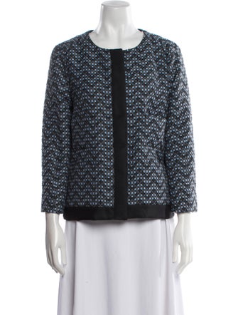 Armani Collezioni Tweed Pattern Evening Jacket