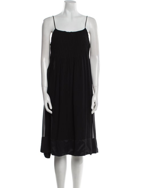 Armani Collezioni Silk Midi Length Dress