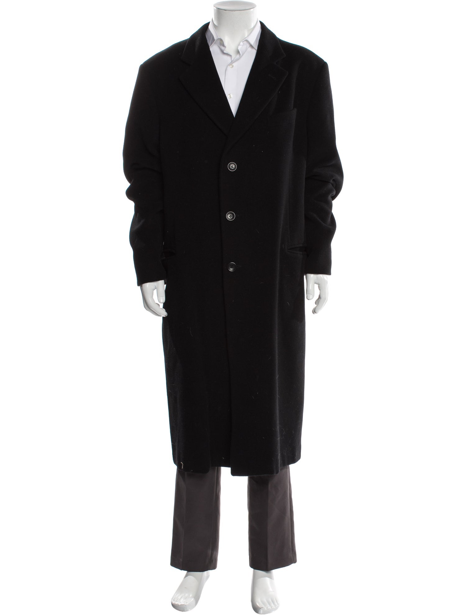Armani Collezioni Wool Overcoat