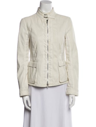 Armani Collezioni Leather Jacket