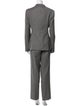 Armani Collezioni Plaid Print Pantsuit