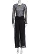 Armani Collezioni Lace Pattern Pantsuit
