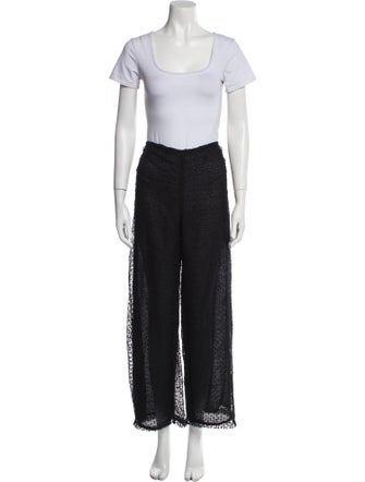 Armani Collezioni Lace Pattern Pantsuit