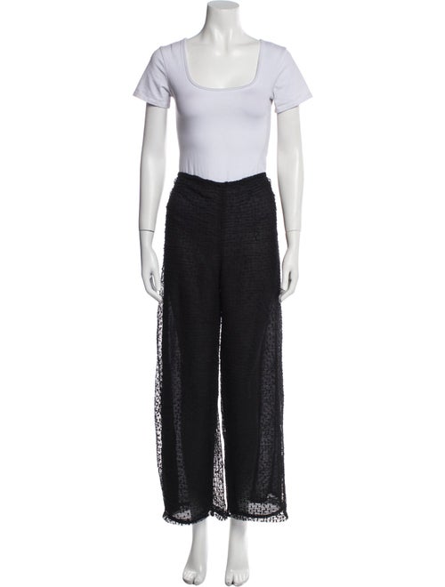 Armani Collezioni Lace Pattern Pantsuit