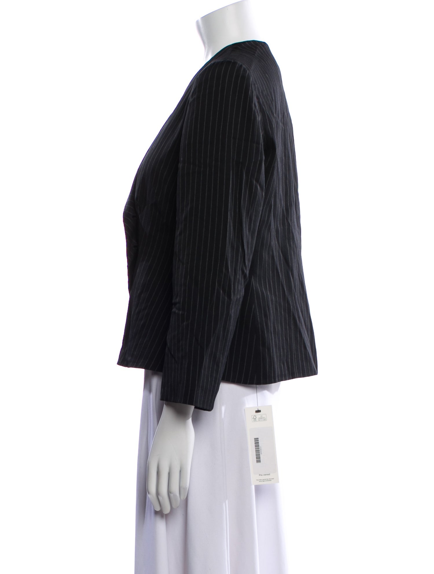 Armani Collezioni Striped Evening Jacket