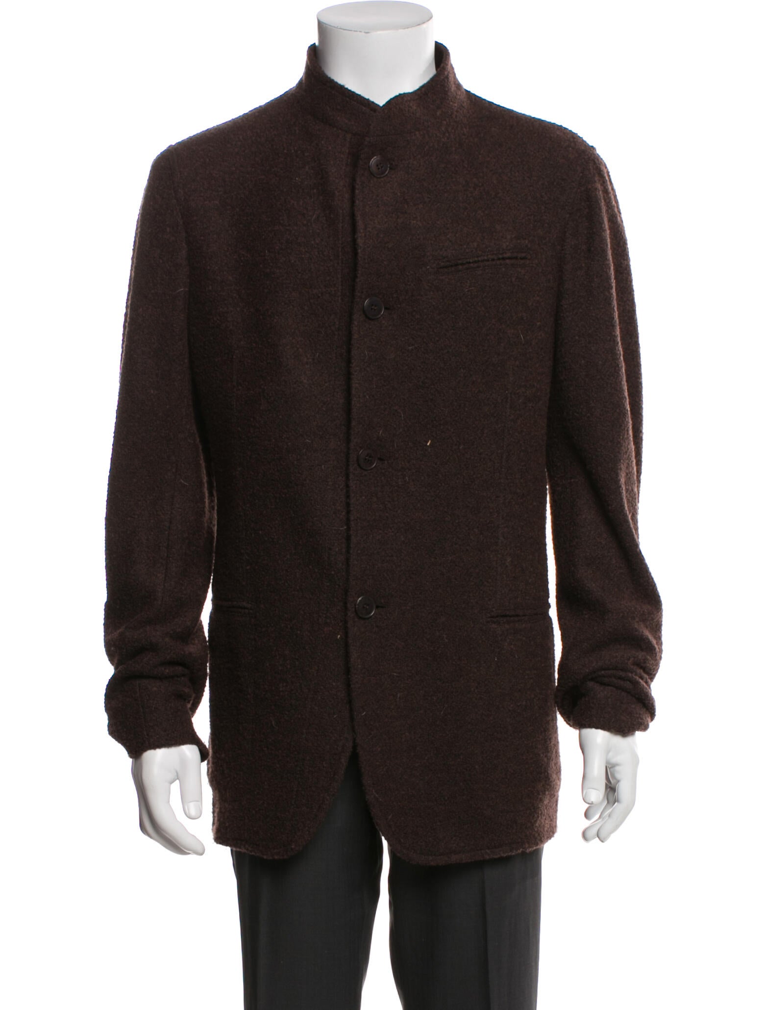 Armani Collezioni Wool Peacoat