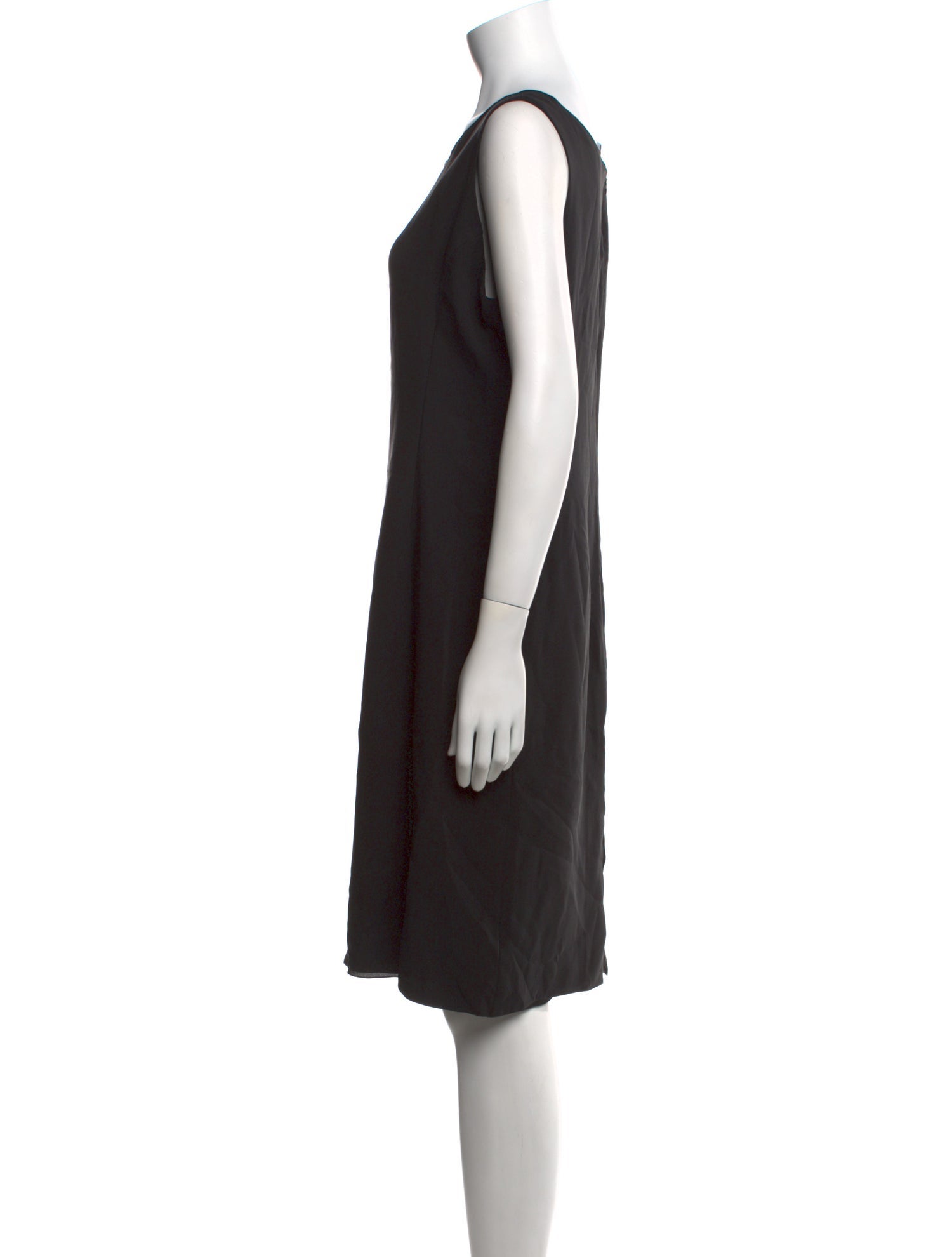 Armani Collezioni Silk Knee-Length Dress
