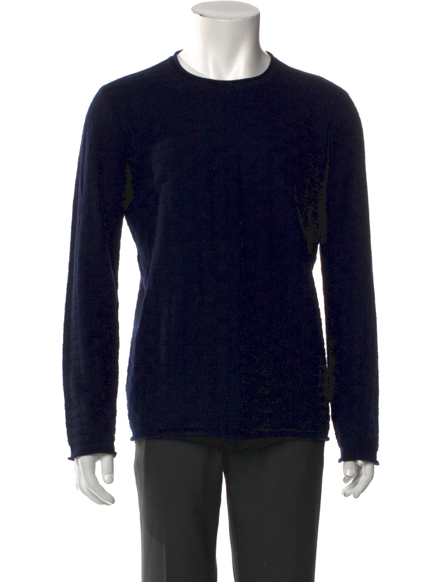 Armani Collezioni Cashmere Crew Neck Pullover