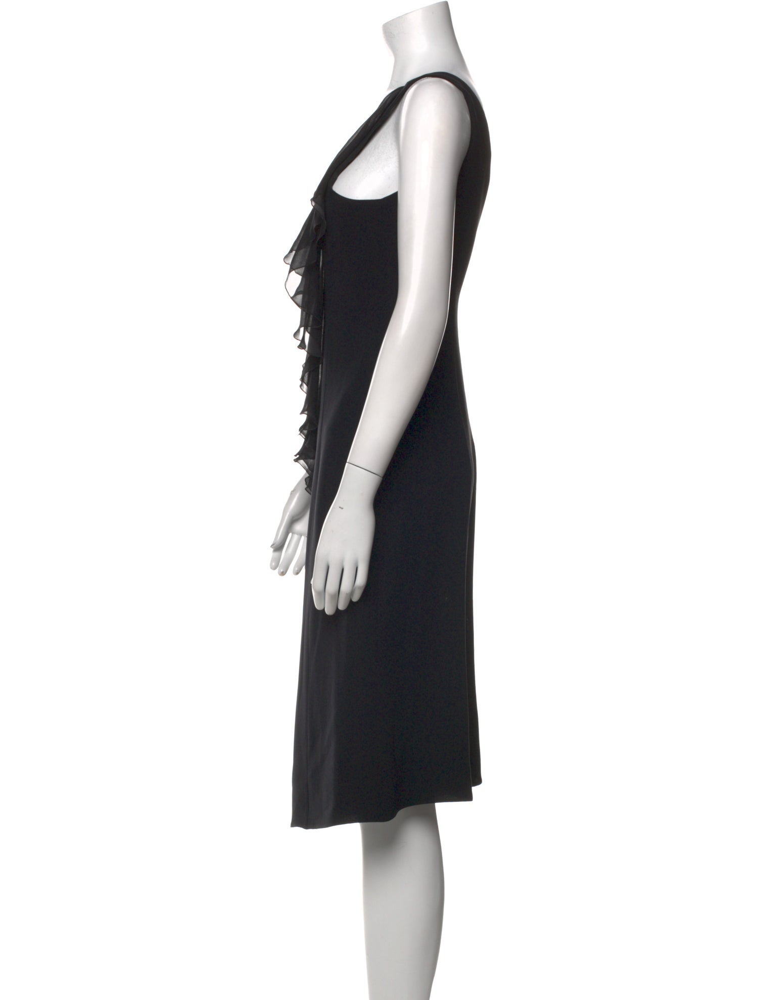 Armani Collezioni Silk Midi Length Dress