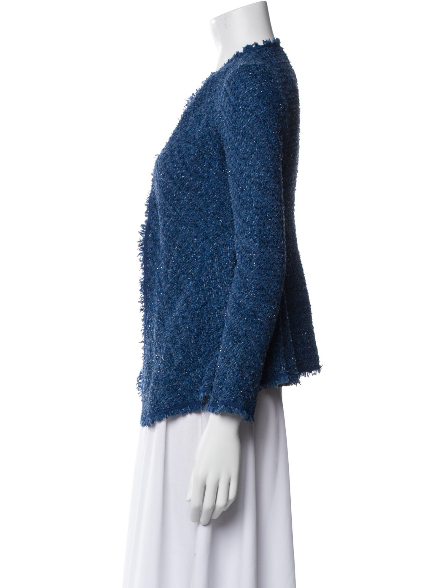 Armani Collezioni Tweed Pattern Evening Jacket