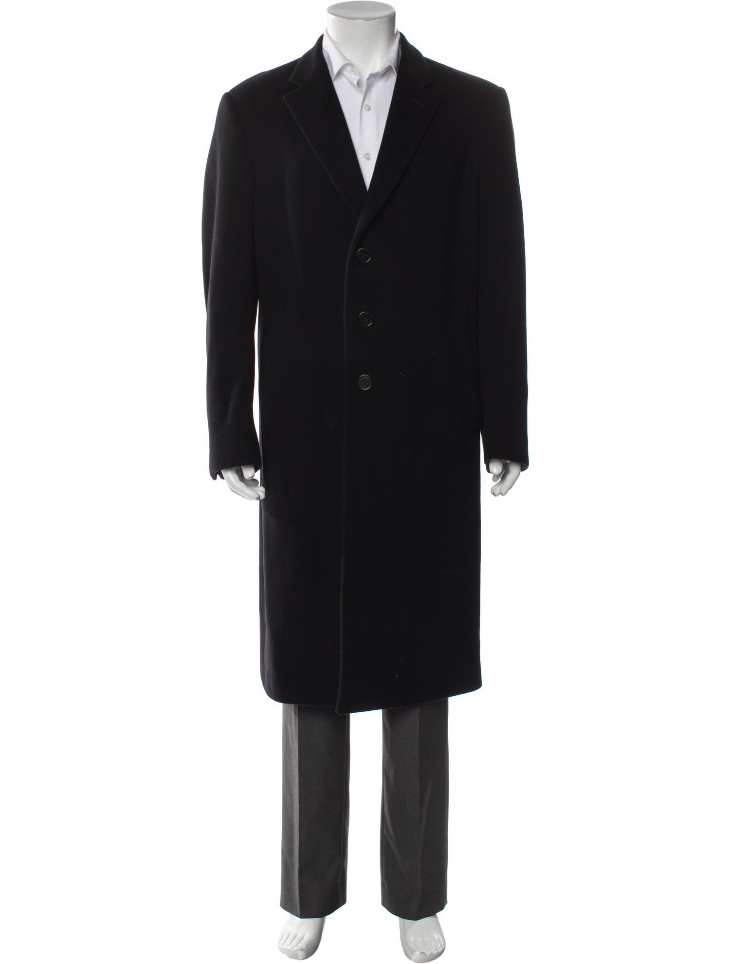 Armani Collezioni Virgin Wool Overcoat