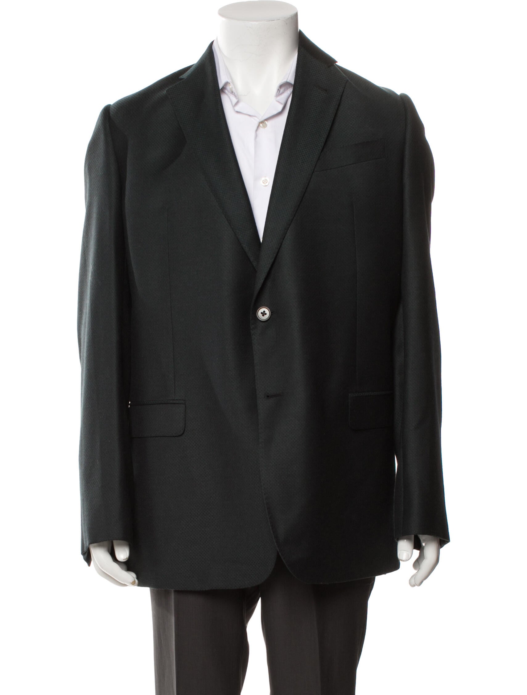 Armani Collezioni Wool Overcoat
