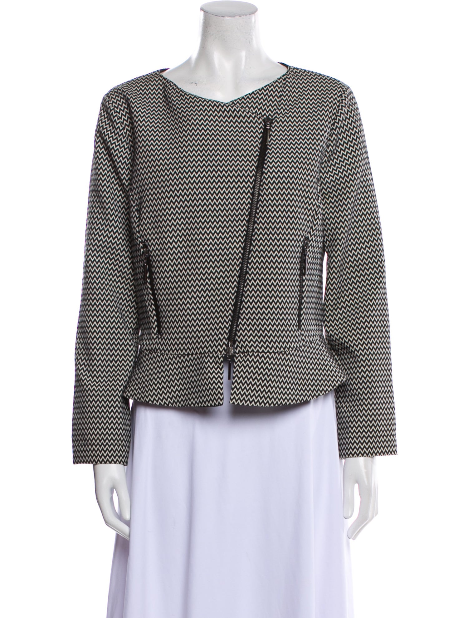 Armani Collezioni Striped Evening Jacket