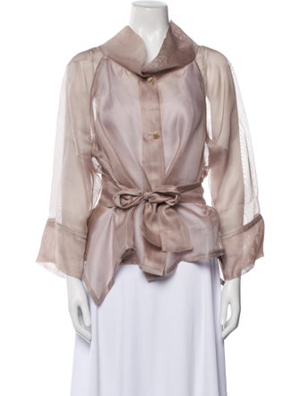 Armani Collezioni Faux Fur Jacket