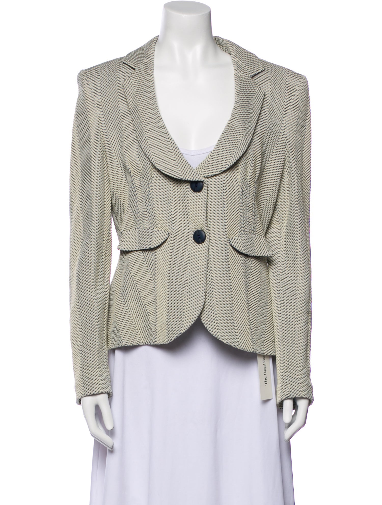 Armani Collezioni Printed Blazer