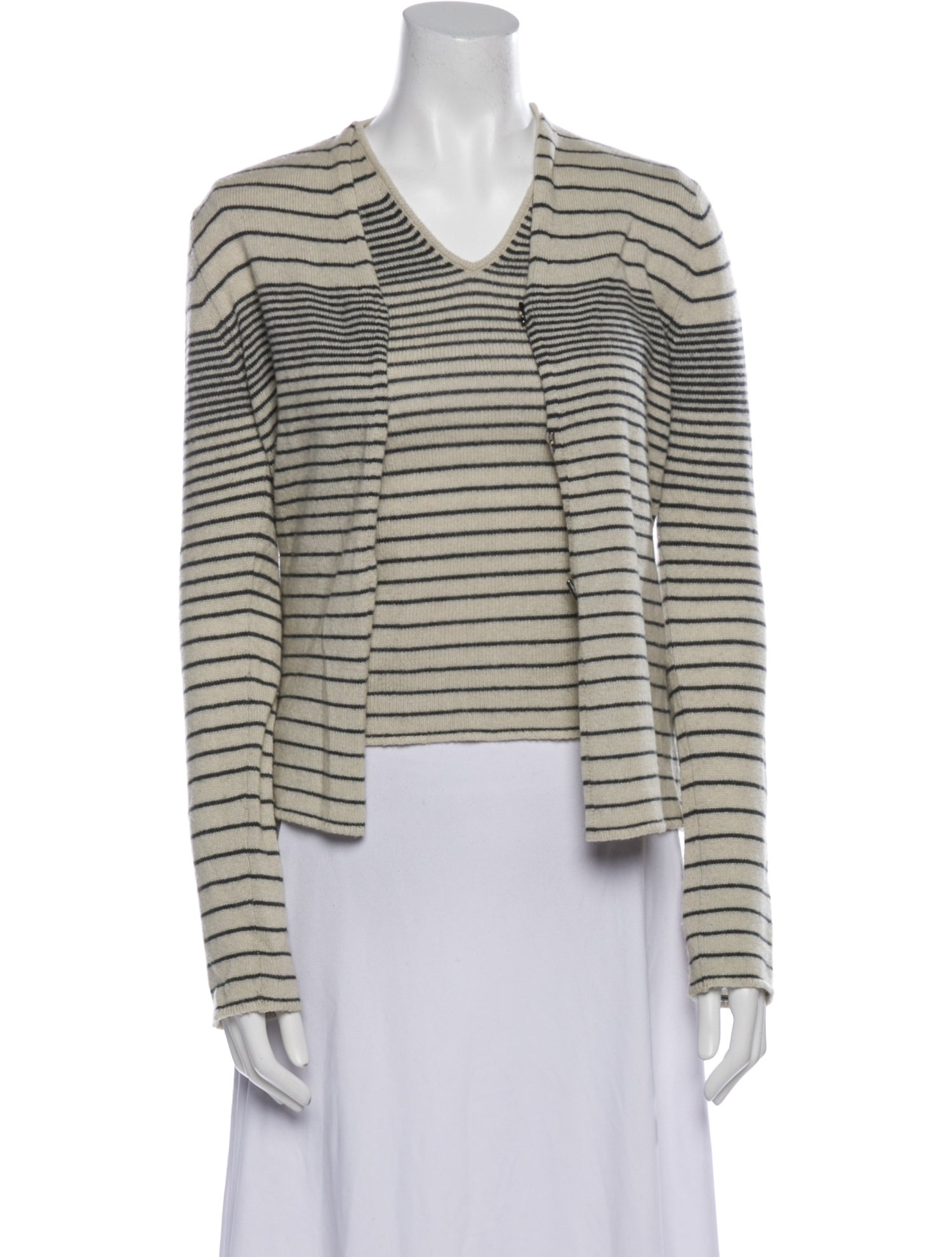 Armani Collezioni Merino Wool Striped Set