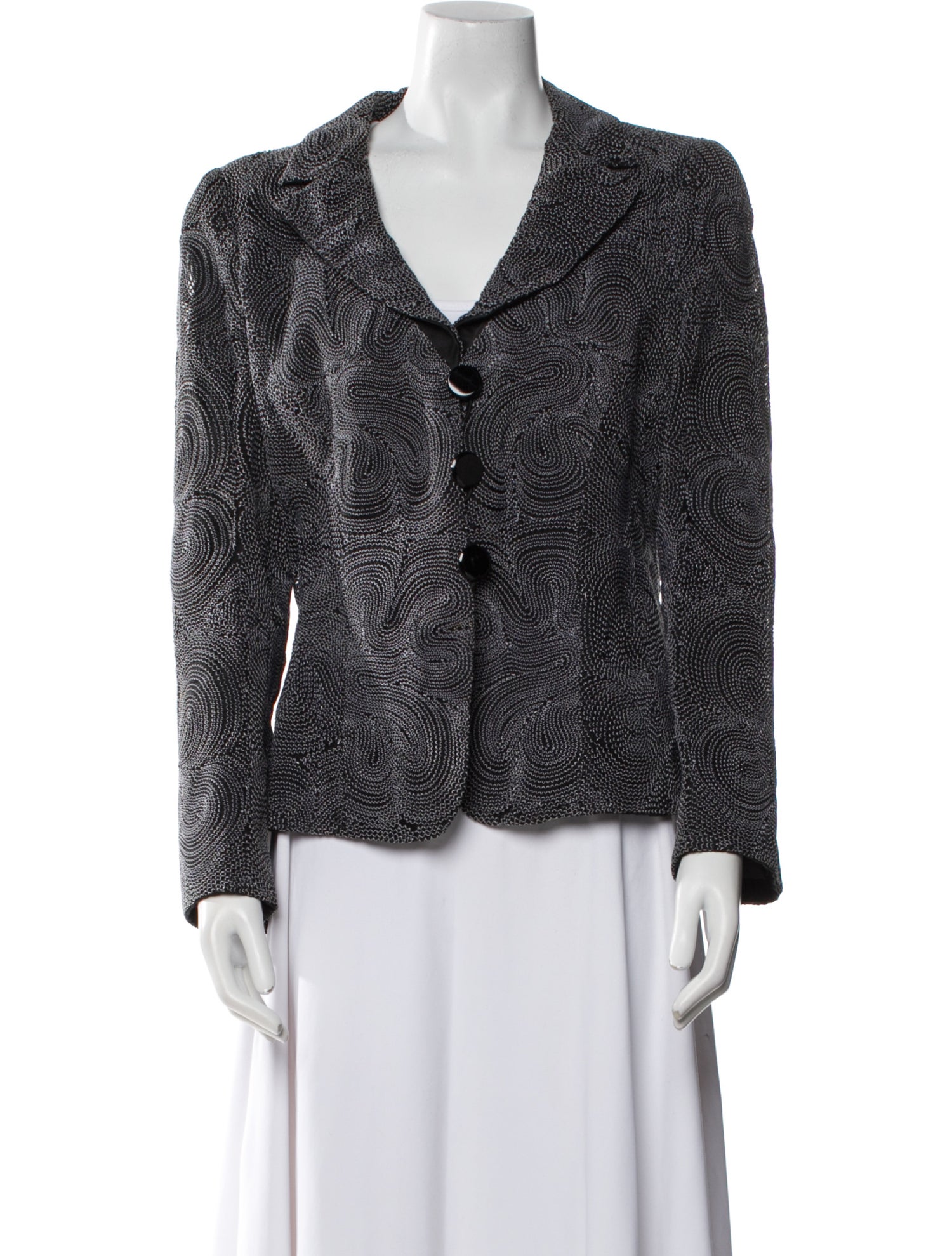 Armani Collezioni Printed Blazer