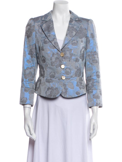 Armani Collezioni Floral Print Blazer