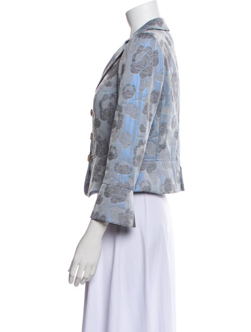 Armani Collezioni Floral Print Blazer