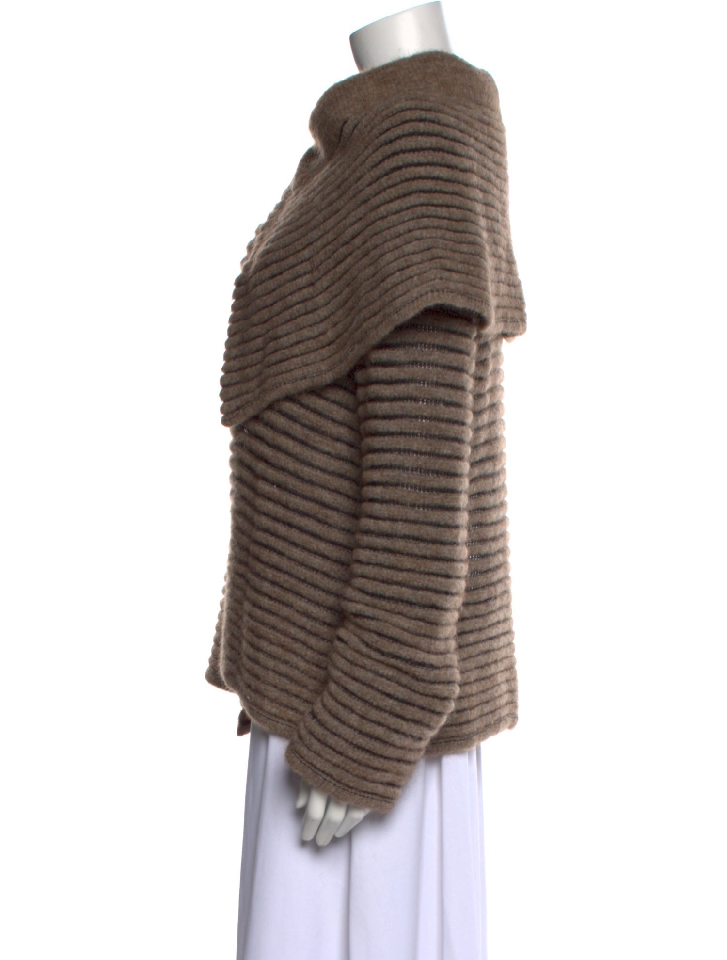 Armani Collezioni Mohair Striped Sweater