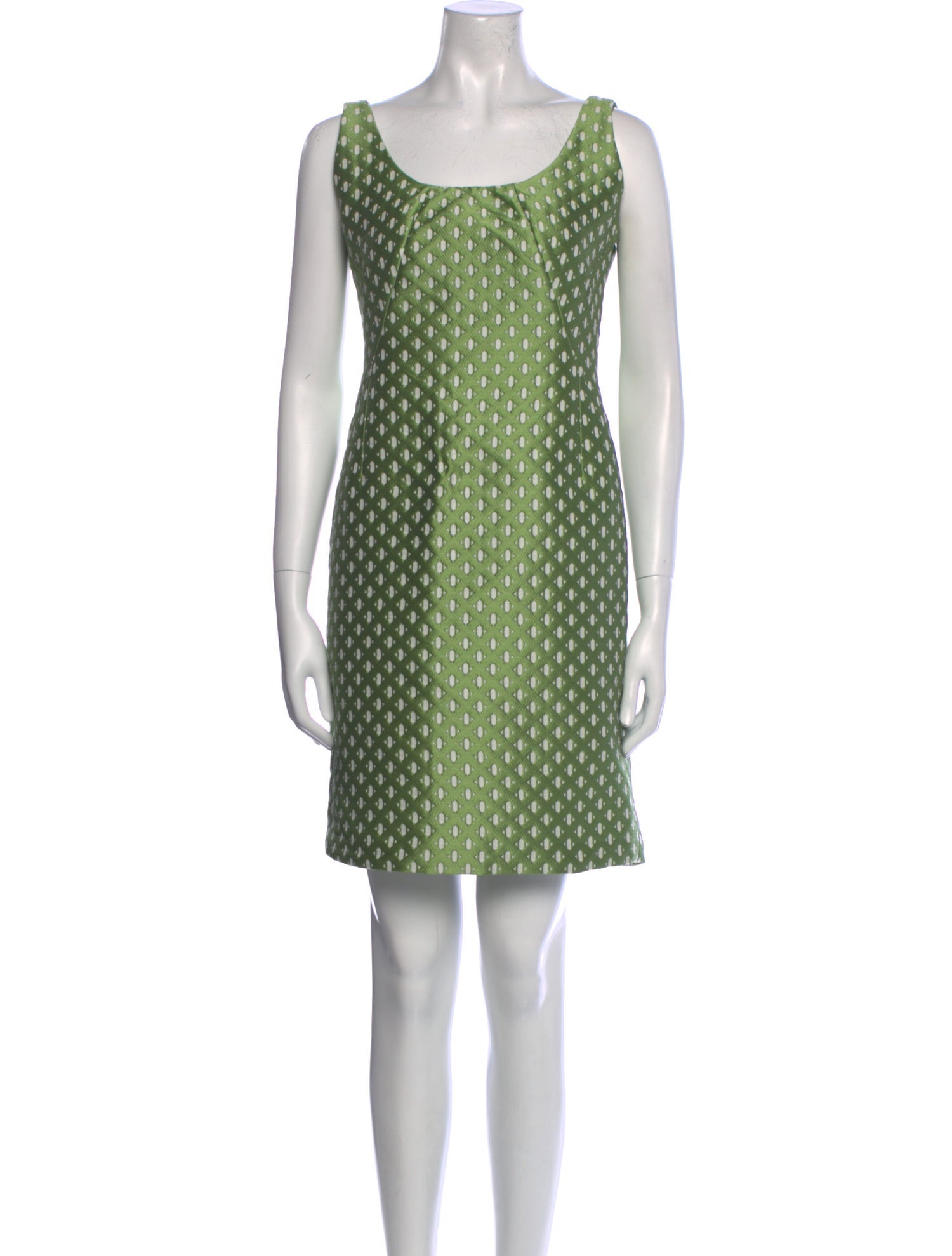 Armani Collezioni Polka Dot Print Mini Dress w/ Tags