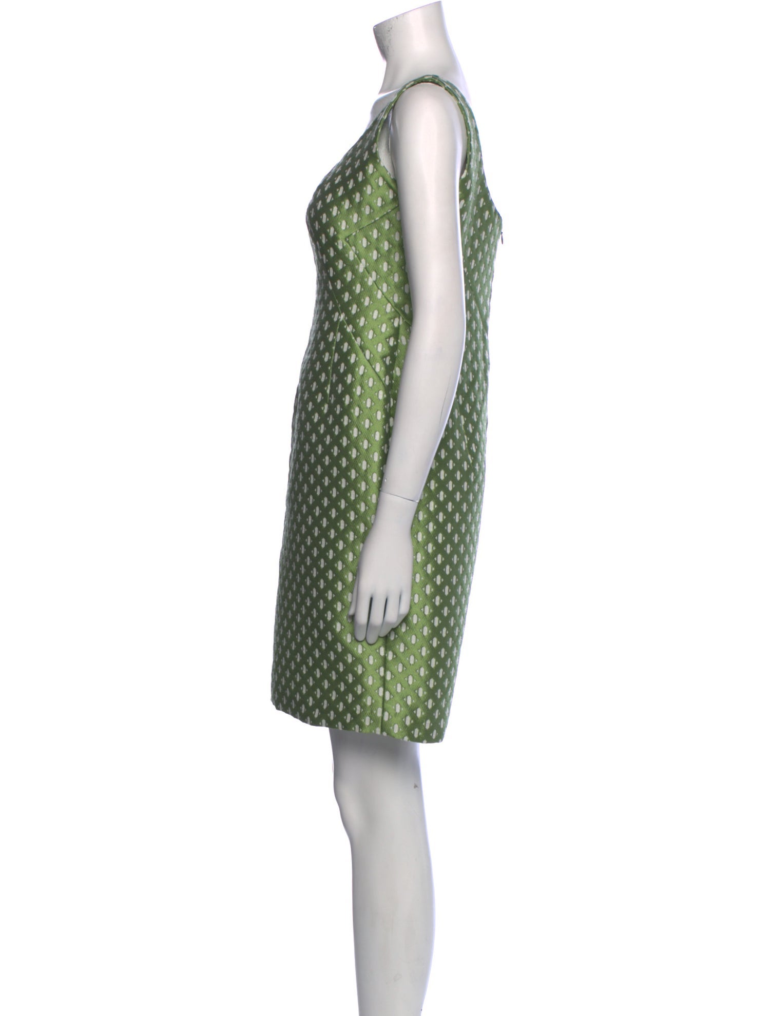 Armani Collezioni Polka Dot Print Mini Dress w/ Tags