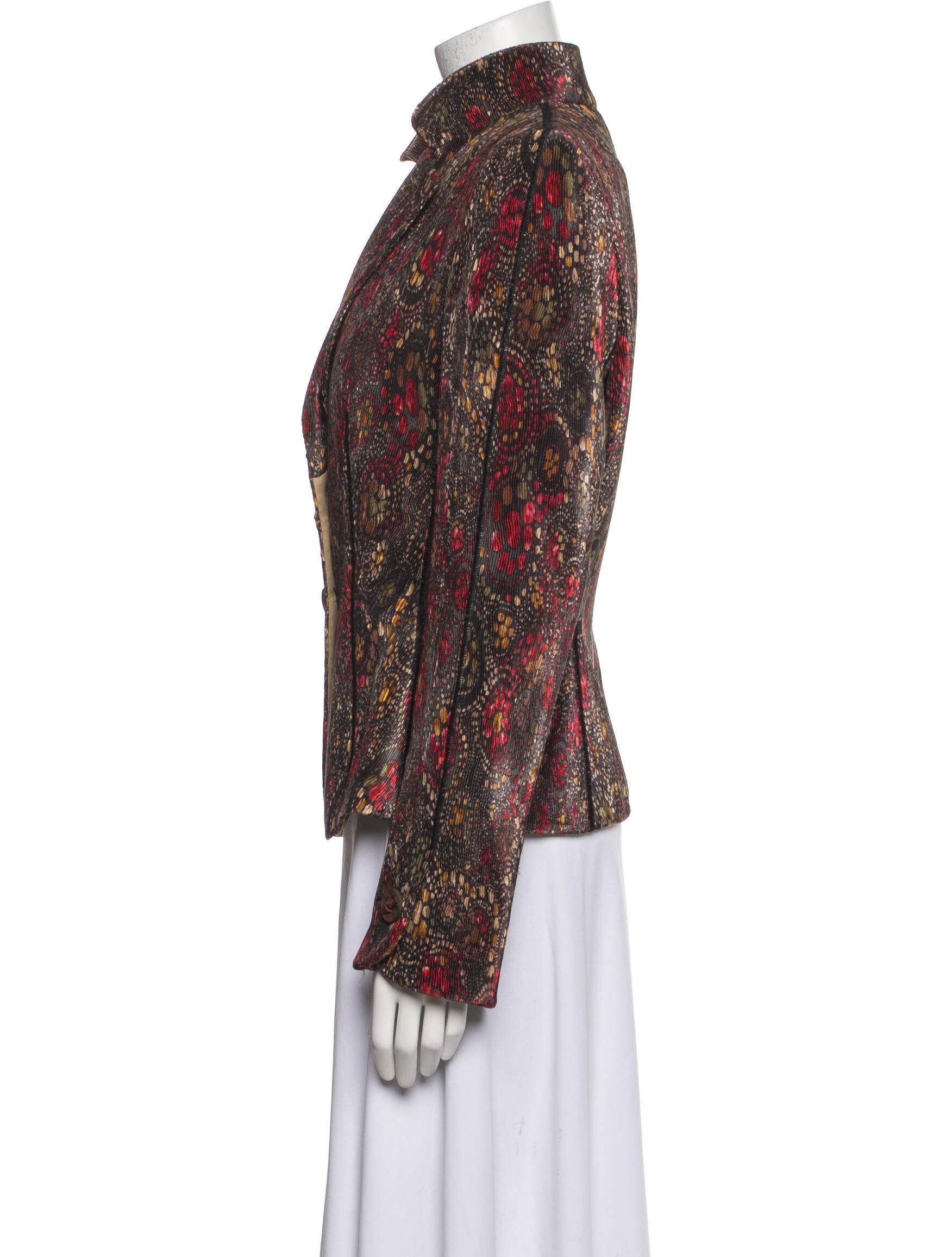 Armani Collezioni Printed Blazer