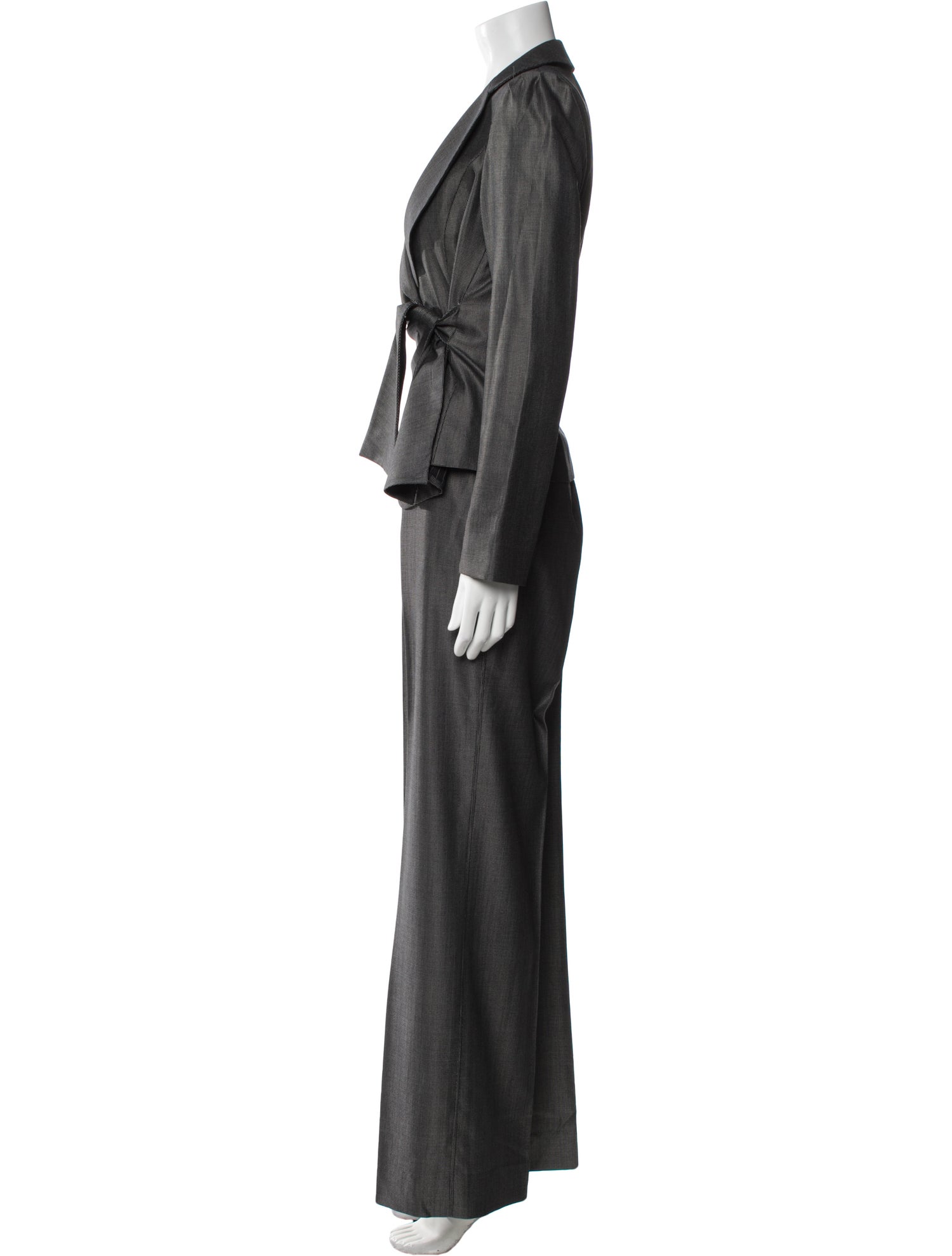 Armani Collezioni Virgin Wool Pantsuit