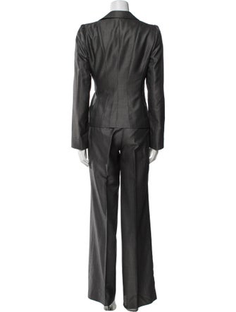 Armani Collezioni Virgin Wool Pantsuit