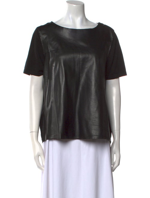 Armani Collezioni Wool Bateau Neckline Sweater