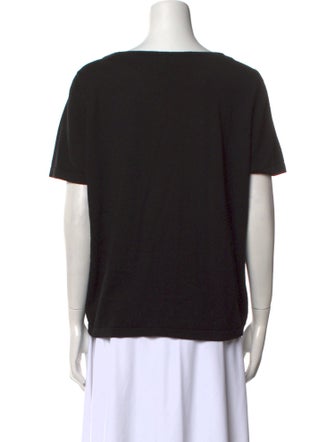 Armani Collezioni Wool Bateau Neckline Sweater