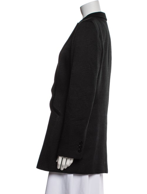 Armani Collezioni Wool Tweed Pattern Blazer