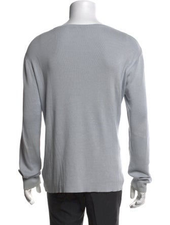 Armani Collezioni Crew Neck Long Sleeve Pullover