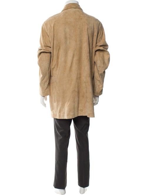 Armani Collezioni Suede Utility Jacket