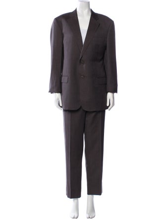 Armani Collezioni Virgin Wool Pantsuit