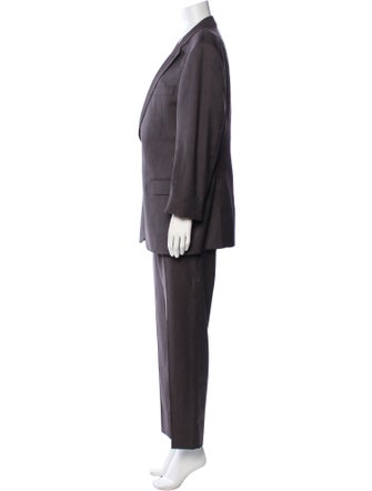 Armani Collezioni Virgin Wool Pantsuit