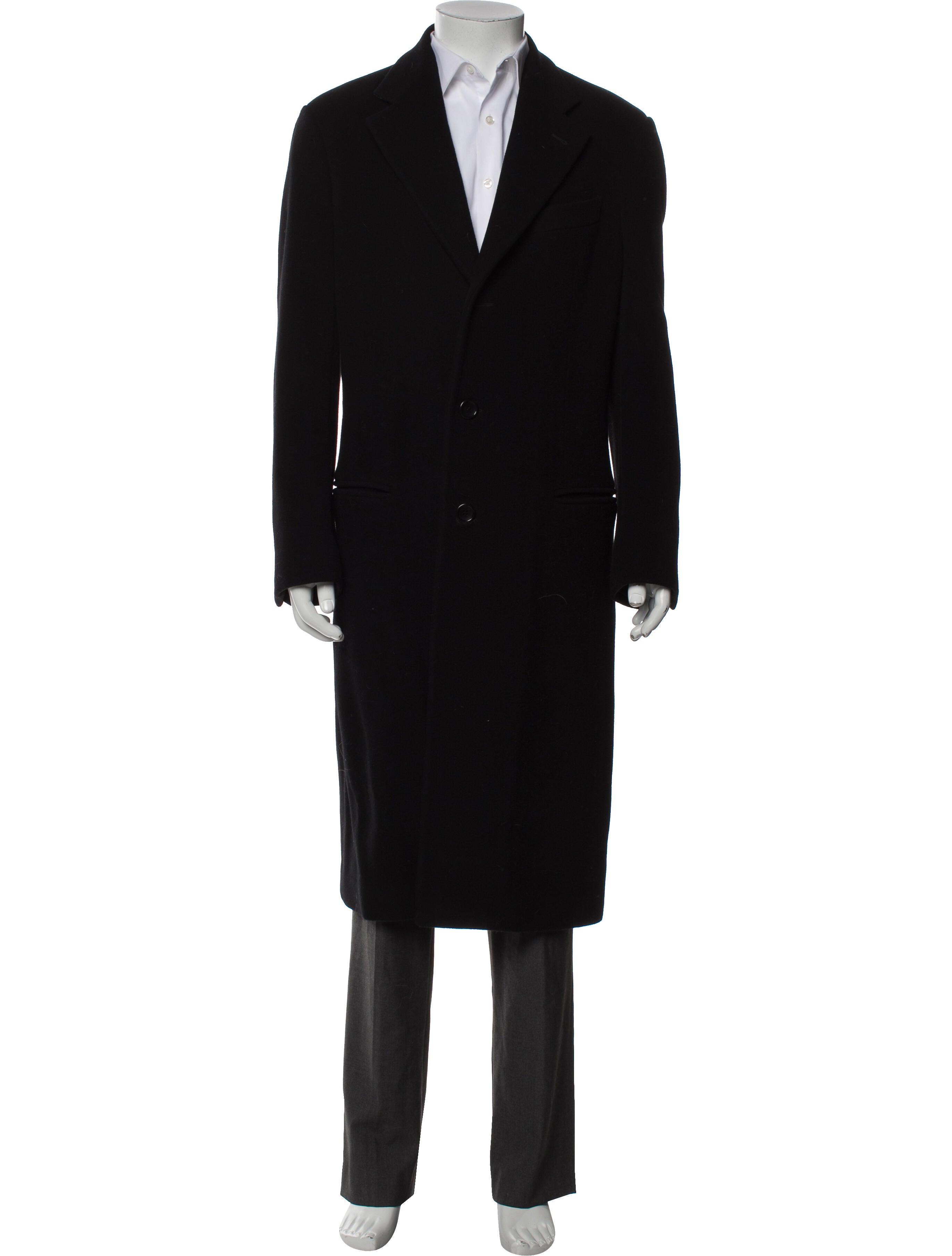 Armani Collezioni Virgin Wool Overcoat
