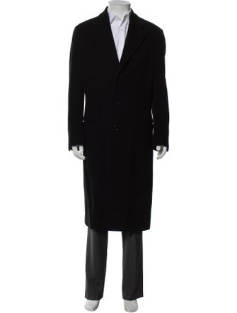 Armani Collezioni Virgin Wool Overcoat