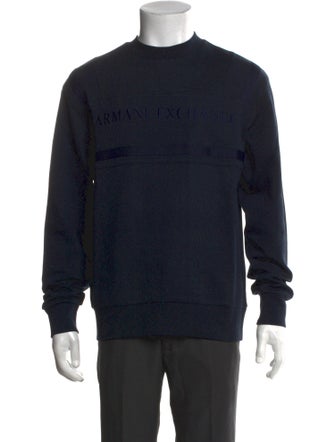 Armani Collezioni Crew Neck Long Sleeve Pullover