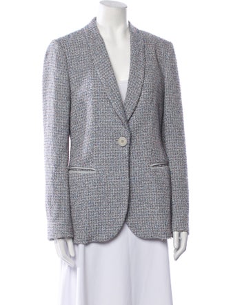 Armani Collezioni Tweed Pattern Evening Jacket