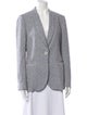 Armani Collezioni Tweed Pattern Evening Jacket